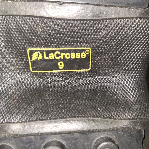 La Crosse Tracton 12" Overshoe Black Heavy-Duty Boots with Buckle Straps - Picture 13 of 14